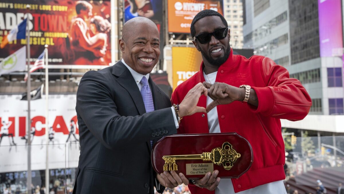 Eric Adams Stands by Decision to Honor Sean ‘Diddy’ Combs with Key to NYC