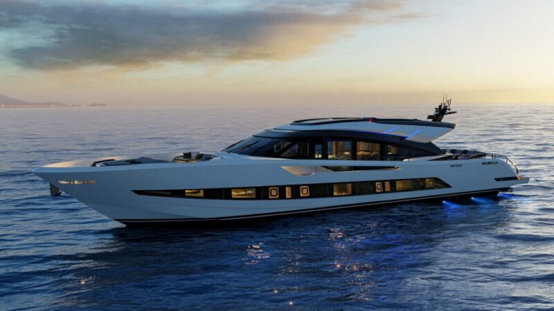 Speed in Sculpture: The AB 110S Redefines the Superyacht as an Automotive Icon