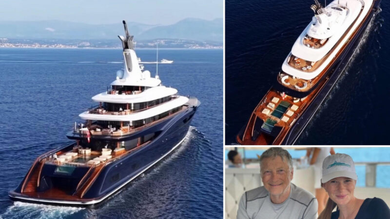 Bill Gates’s Hydrogen Superyacht Makes Waves on the Riviera