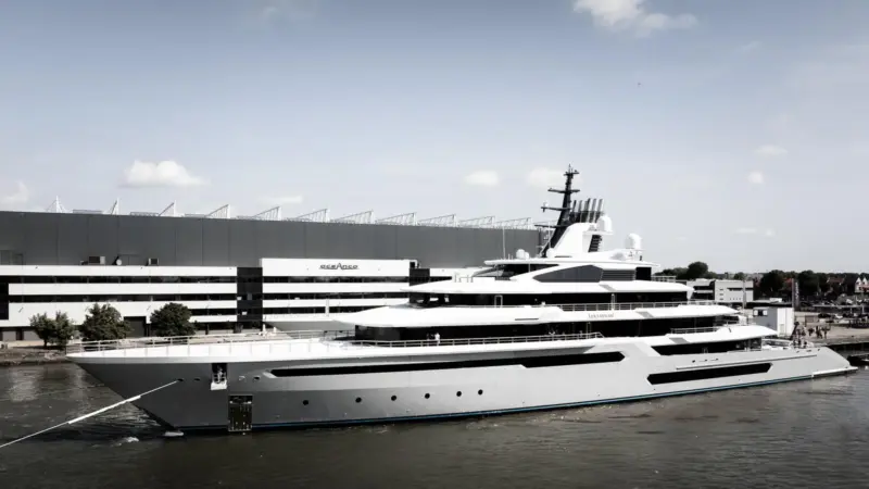 Unlike traditional superyachts, Gabe Newell’s $400 million ‘Leviathan’ pays tribute to its crew