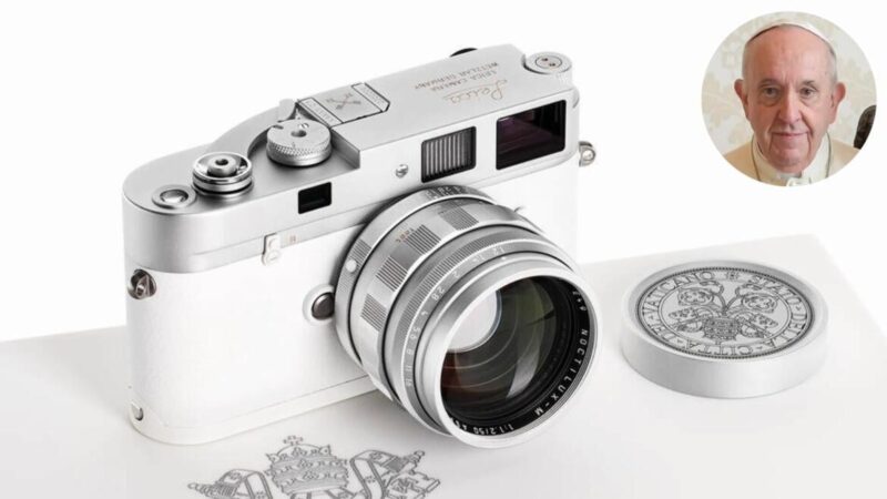 Craftsmanship and Compassion: Pope Francis’s Bespoke Leica M-A at Auction