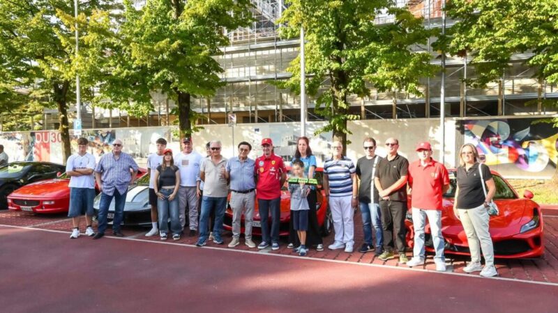 Supercars and Smiles: Ferrari Club Transforms an Autistic Boy’s Birthday in Abano Terme